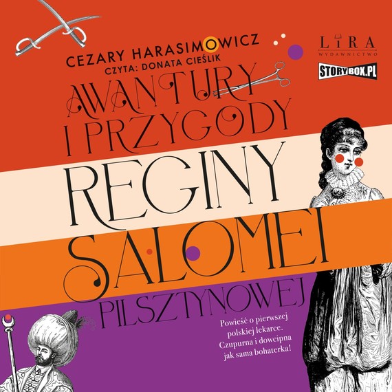 okładka Awantury i przygody Reginy Salomei Pilsztynowej audiobook | MP3 | Cezary Harasimowicz
