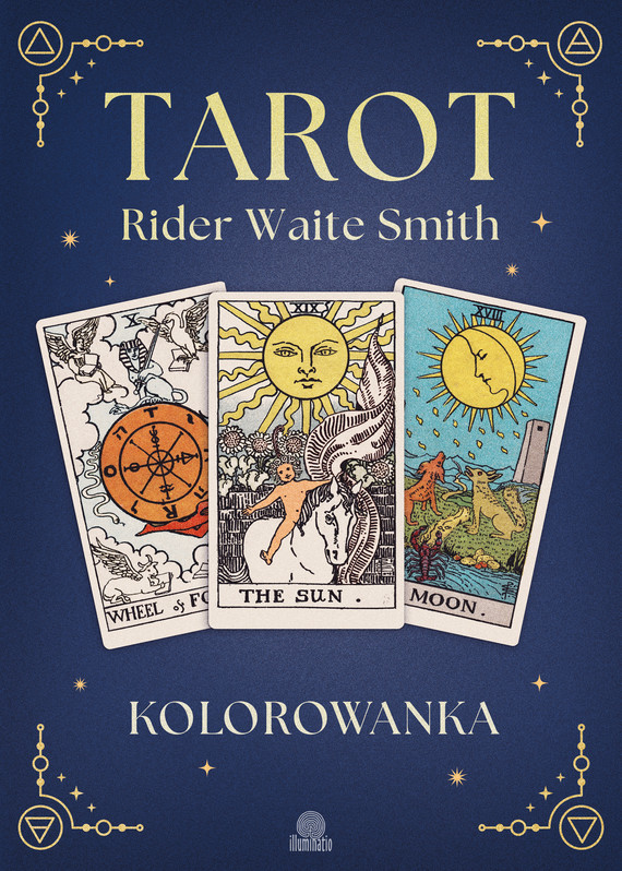 okładka Kolorowanka Tarot Rider-Waite książka