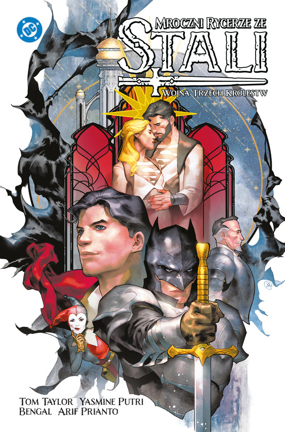 okładka Mroczni Rycerze ze Stali. Wojna Trzech Królestw książka | Taylor Tom