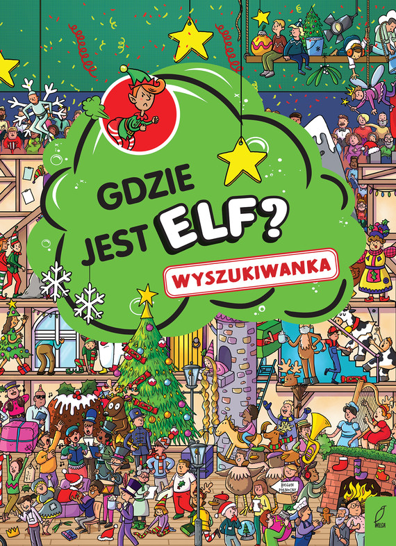 okładka Gdzie jest elf? Wyszukiwanka książka