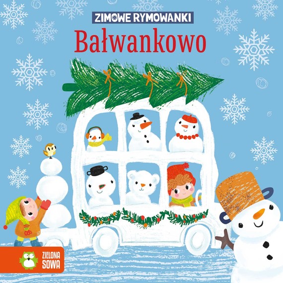 okładka Bałwankowo. Zimowe rymowanki książka | Ewa Stadtmuller