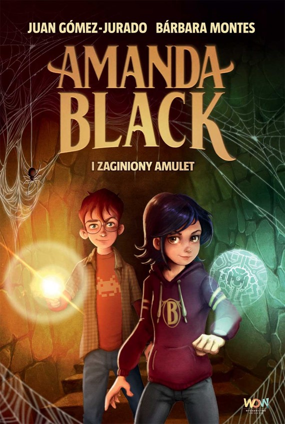 okładka Amanda Black i zaginiony amulet książka | Juan Gomez-Jurado