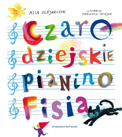 okładka Czarodziejskie pianino Fisia książka | Joanna Olejarczyk
