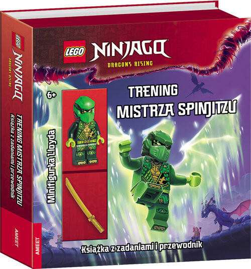 okładka Lego ninjago. trening mistrza spinjitzu LTM-6704 książka | Opracowanie zbiorowe