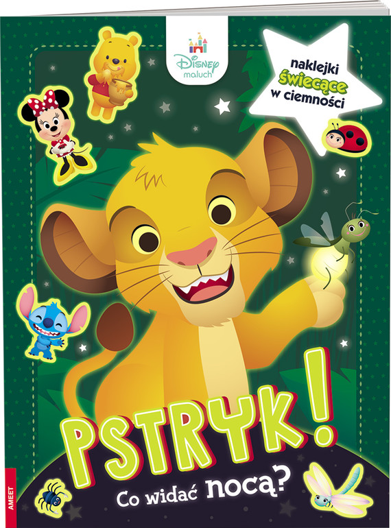 okładka Disney Maluch. Pstryk! Co Widać Nocą? książka