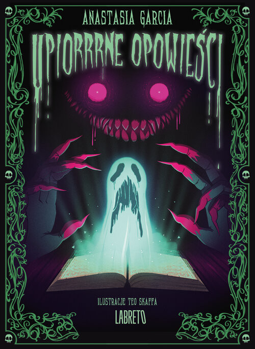 okładka Upiorrrne opowieści książka