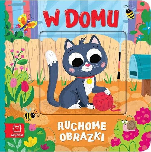 okładka Ruchome obrazki. W domu książka | Agata Kaczyńska
