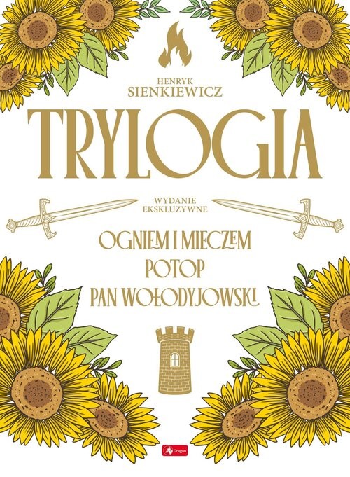 okładka Trylogia wydanie ekskluzywne (kolorowe brzegi) książka | Henryk Sienkiewicz