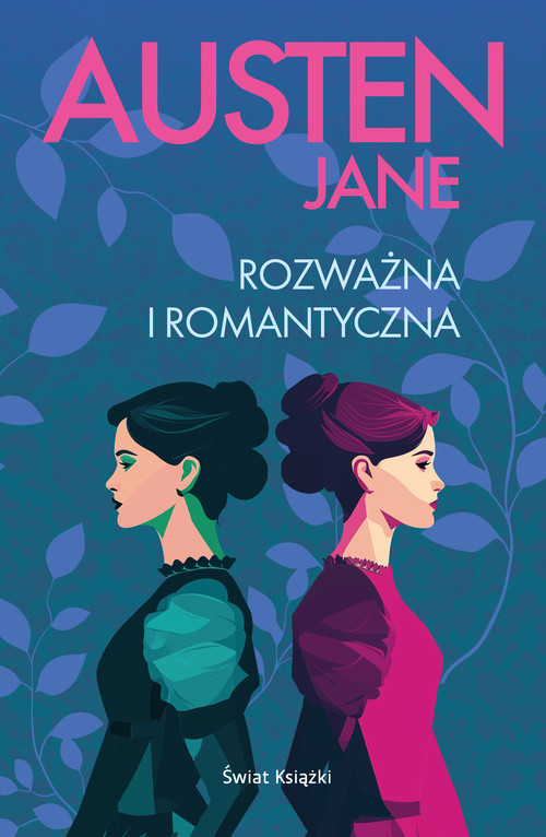 okładka Rozważna i romantyczna książka | Jane Austen