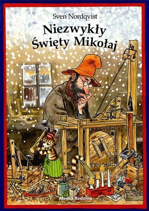 okładka Niezwykły Święty Mikołaj książka | Sven Nordqvist