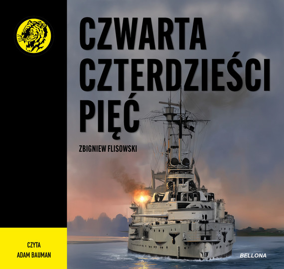 okładka Czwarta czterdzieści pięć audiobook | MP3 | Zbigniew Flisowski