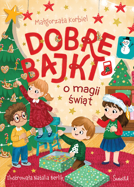 okładka Dobre bajki o magii świąt ebook | epub, mobi | Małgorzata Korbiel