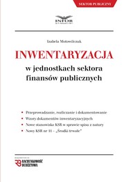 Inwentaryzacja w jednostkach sektora finansów publicznych