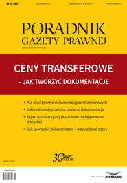 Ceny transferowe - Jak tworzyć dokumentację