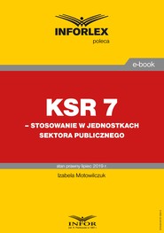 KSR 7 – stosowanie w jednostkach sektora publicznego