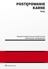 Postępowanie karne. Testy (pdf)
