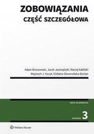 Zobowiązania. Część szczegółowa (pdf)