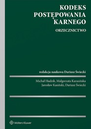 Kodeks postępowania karnego. Orzecznictwo (pdf)