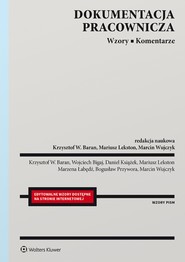 Dokumentacja pracownicza. Wzory. Komentarze (pdf)