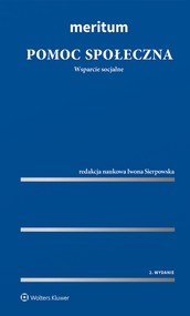 Meritum. Pomoc społeczna. Wsparcie socjalne (pdf)