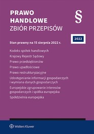 Prawo handlowe. Zbiór przepisów. (pdf)