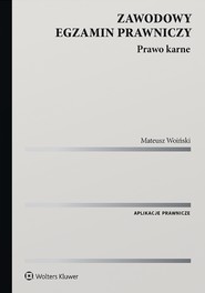 Zawodowy egzamin prawniczy. Prawo karne (pdf)