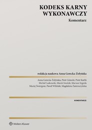 Kodeks karny wykonawczy. Komentarz (pdf)