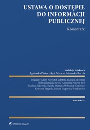 Ustawa o dostępie do informacji publicznej. Komentarz (pdf)