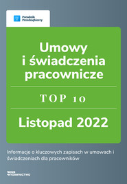 Umowy i świadczenia pracownicze - TOP 10 Kadry
