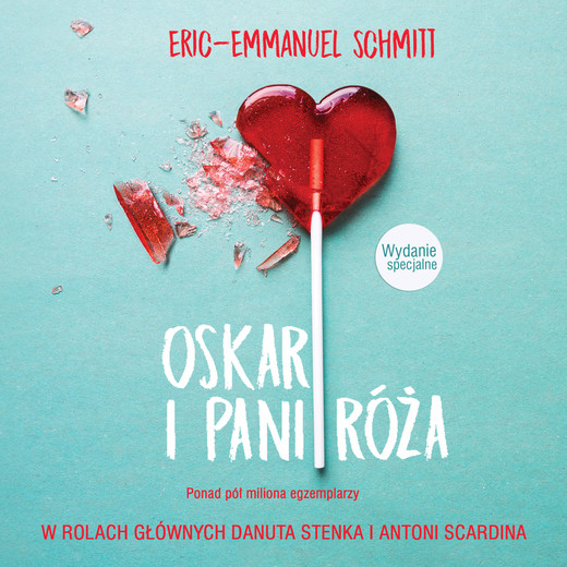 okładka Oskar i pani Róża audiobook | MP3 | Eric-Emmanuel Schmitt