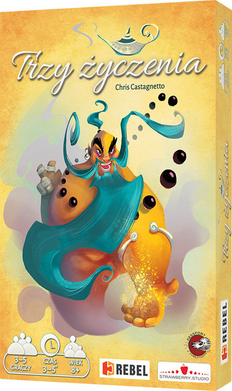okładka Trzy życzenia książka | Chris Castagnetto