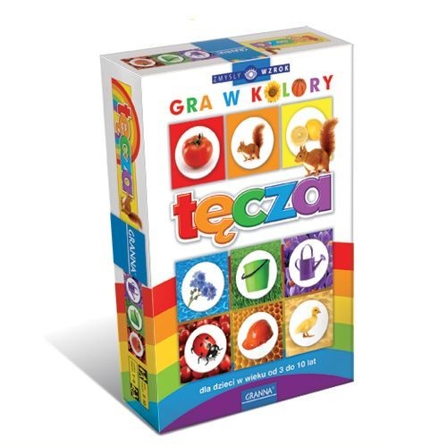 okładka Tęcza Gra w kolory książka