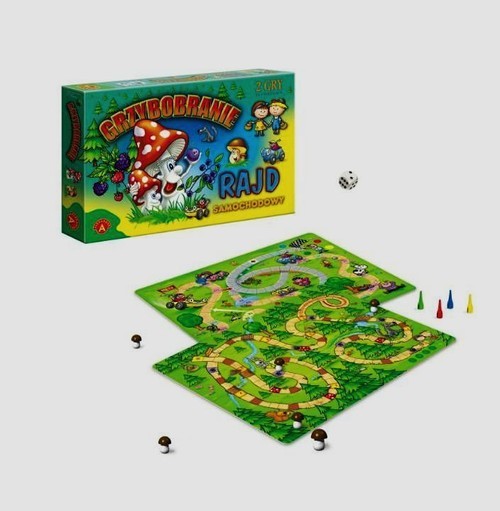 okładka Grzybobranie Rajd samochodowy książka