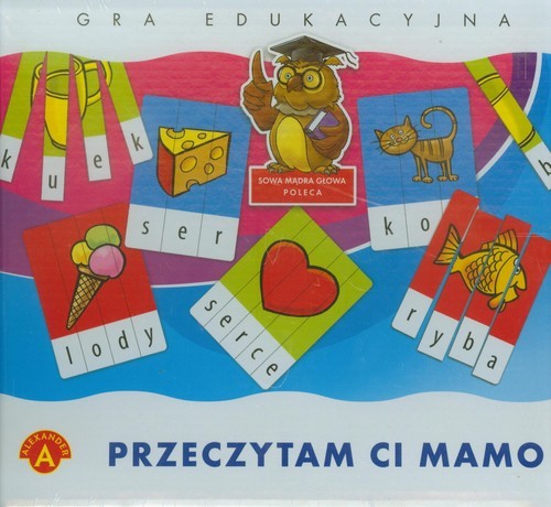 okładka Przeczytam ci mamo gra edukacyjna książka