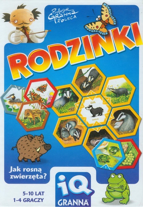 okładka Rodzinki Jak rosną zwierzęta? książka