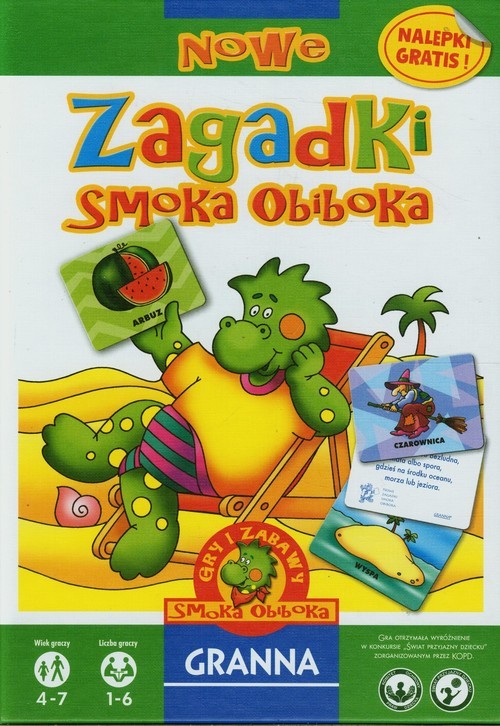 okładka Nowe zagadki Smoka Obiboka książka | Bartkowicz Marek