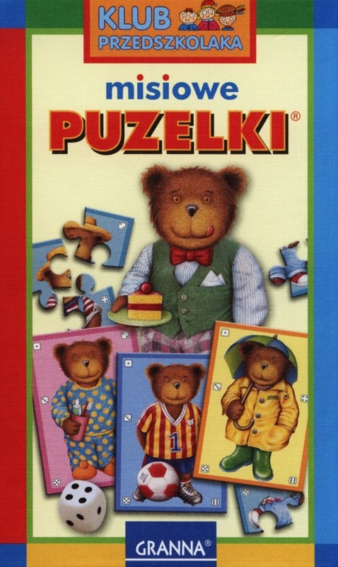 okładka Misiowe Puzelki książka