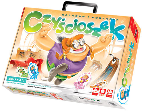 okładka Czyścioszek Bałagan i porządek książka