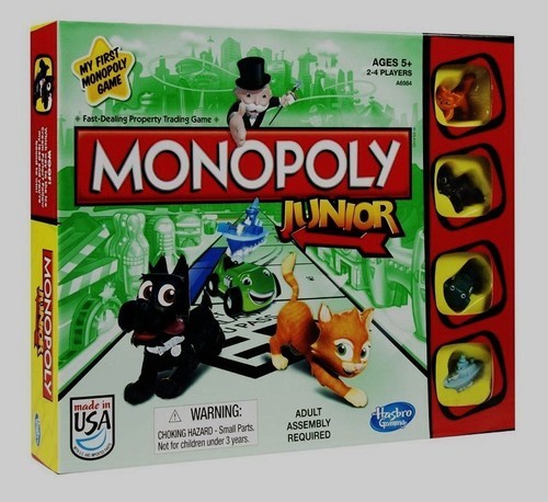 okładka Monopoly Junior książka