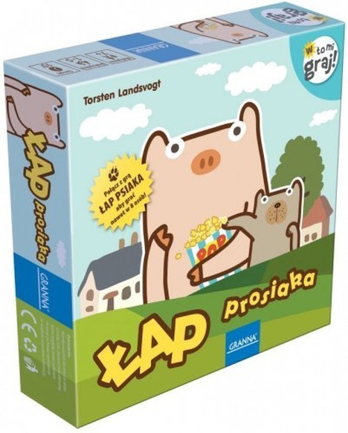 okładka Łap prosiaka książka