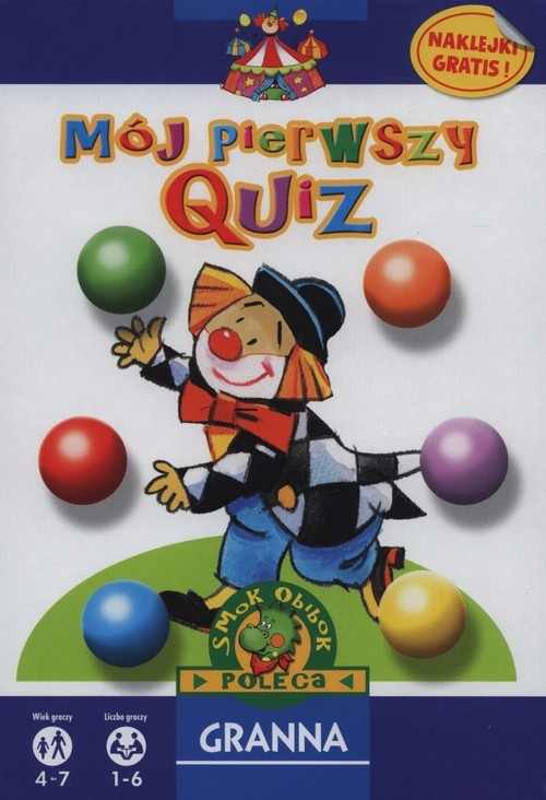 okładka Mój pierwszy Quiz książka