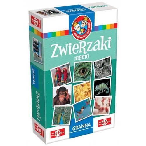 okładka Zwierzaki memo książka