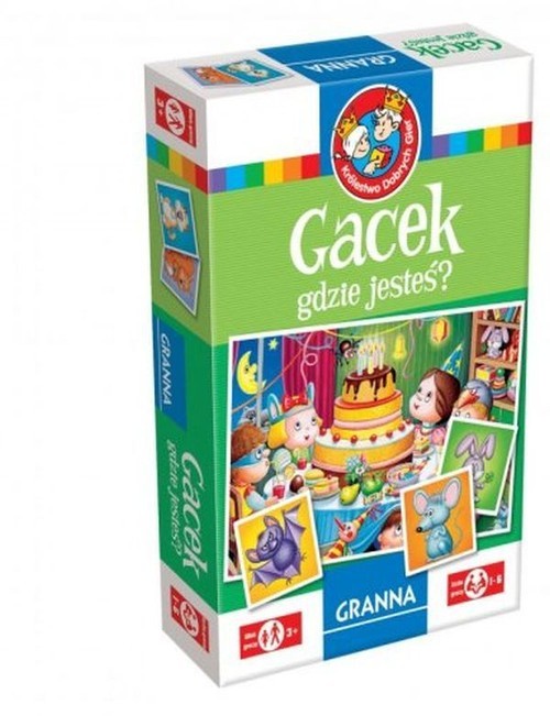 okładka Gacek gdzie jesteś? Gra rodzinna książka