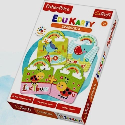 okładka Edu Karty Zwierzęta książka