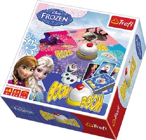 okładka Gra Boom Boom Kraina Lodu książka