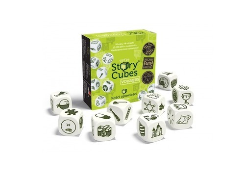 okładka Story Cubes Kości opowieści Podróże książka