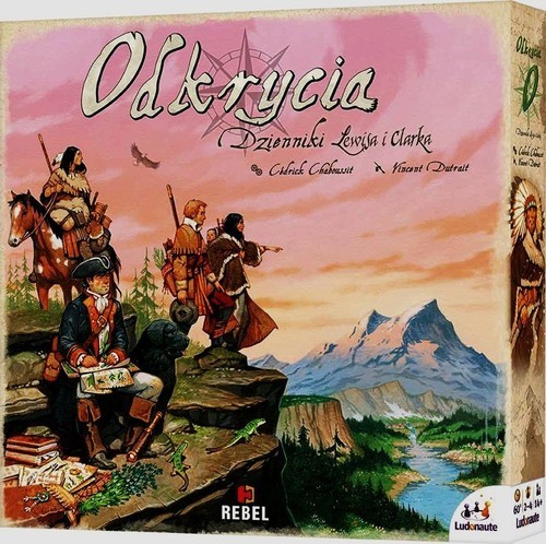 okładka Odkrycia Dzienniki Lewisa i Clarka książka | Cedrick Chaboussit, Vincent Dutrait