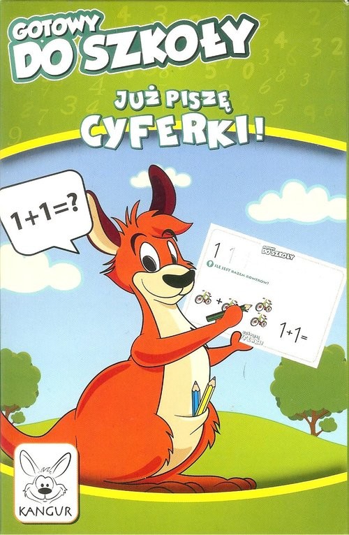 okładka Gotowy do szkoły Już piszę cyferki książka