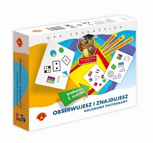 okładka Kolorowe piktogramy obserwujesz i znajdujesz książka