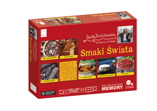okładka Gra edukacyjna memory - Smaki Świata książka | Beata Pawlikowska